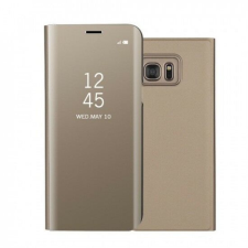 Flippy Husa Samsung Galaxy J3 2017 flip fedél Oglinda Auriu tok és táska