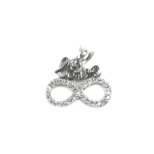 Flippy Infinit Love medál, ezüst 925, 1,5 x 1,5 cm medál