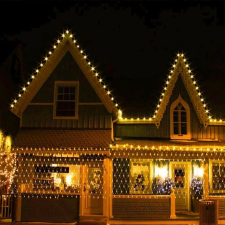 Flippy Karácsonyi Fényfüggöny - 960 LED, Meleg Fehér, 24m x 1m karácsonyi dekoráció