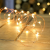 Flippy Karácsonyi telepítés, Lineáris, 2 m, Elemek, 20 LED, Meleg fehér, Rézhuzal, Beltéri/Kültéri, Flippy