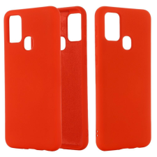 Flippy Samsung Galaxy A21s Liquid Silicone tok piros védőtok kompatibilis tok és táska