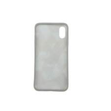 Flippy Védőtok Apple iPhone X / XS Soft IMD TPU márvány geometriai kék tok és táska