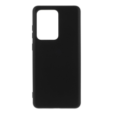 Flippy Védőtok kompatibilis a Samsung S20 Ultra Liquid Silicone tokkal Fekete tok és táska
