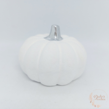  Flokkolt tök dekorációs kellék