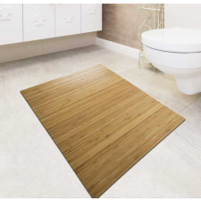 Floor APRÓ SÉRÜLÉS! Fürdőszobaszőnyeg bambusz kilépő 60x90 natúr szín lakástextília