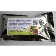 FloraVita L-Aszkorbinsav C-vitamin 250 g Gyógyszerkönyvi minőségű. vitamin és táplálékkiegészítő