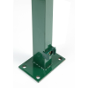 Floraworld kerítésoszlop ráhegesztett talplemezzel 169 cm zöld