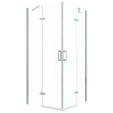  Flow Chrome szögletes nyílóajtós zuhanykabin zuhanytálca nélkül kád, zuhanykabin