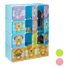  FLUFFY Gyerek Mobil Gardrób és Tároló Szekrény, 3 Színben gyermekbútor