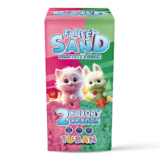 Fluffy homok - Rózsaszín és zöld készlet kreatív és készségfejlesztő