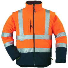  FLUO DZSEKI NARANCS/KÉK_XL