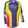 FLY RACING F-16 Raze gyermek mez - lila/piros/sárga FLY RACING Sisakok és ruházat Motocross ruházat Motocross mezek