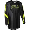 FLY RACING F-16 Raze Youth mez – fekete/szürke FLY RACING Sisakok és ruházat Motocross ruházat Motocross mezek