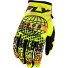 FLY RACING Kinetic Blur kesztyű – fehér/hi-vis/narancssárga FLY RACING Sisakok és ruházat Kesztyűk