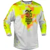 FLY RACING Kinetic Blur mez – fehér/Hi-Vis/narancssárga FLY RACING Sisakok és ruházat Motocross ruházat Motocross mezek