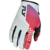 FLY RACING Kinetic kesztyű - Szürke/Piros/Lila/Fekete FLY RACING Kategorizálatlan termékek