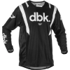 FLY RACING Kinetic Mesh DBK mez - Fekete/Fehér FLY RACING Sisakok és ruházat Pólók, pulóverek
