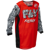 FLY RACING KINETIC MUTANT gyerek motokrossz mez piros-fehér-fekete