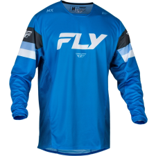 Fly RACING Kinetic Prix Mez - Élénk Kék/Szén/Szürke motocross mez