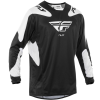 FLY RACING Kinetic Sym motokrossz mez fekete-fehér