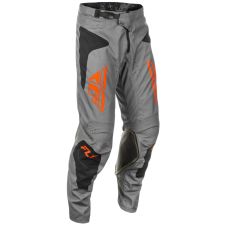 FLY RACING Kinetic Sym motokrossz nadrág szürke-narancssárga-fekete motoros nadrág