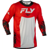 FLY RACING Lite Flake ifjúsági mez – piros/szürke/fekete FLY RACING Sisakok és ruházat Motocross ruházat Motocross mezek