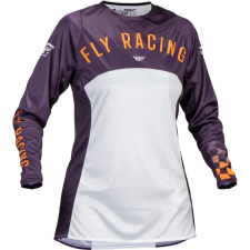  FLY RACING Lite Női Mez - Mélylila/Fehér/Neon Korall motocross mez
