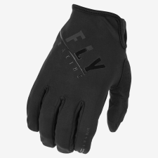 Fly racing szélálló kesztyűk - fekete/neonsárga motoros kesztyű