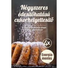  FM Négyszeres édesítőhatású cukorhelyettesítő (eritrit, szukralóz alapú, gluténmentes) 1000g reform élelmiszer