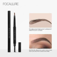 Focallure Auto Brows Szemöldökceruza, 02 barna árnyalat szemöldökceruza