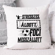  Focis párna - Vicces ajándék focistáknak lakástextília
