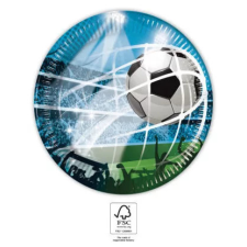 Focis Soccer Fans papírtányér 8 db-os 20 cm FSC party kellék