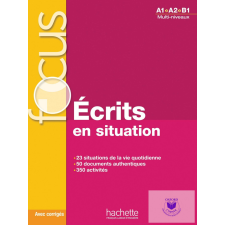  Focus - Écrits En Situation Corrigés A1,A2,B1 idegen nyelvű könyv