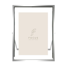 Focus Iris Float képkeret 10x15cm - ezüst fényképkeret