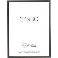 Focus Képkeret - Can-Can Alumínium - Fekete (24x30) fényképkeret