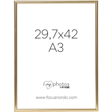 Focus Képkeret - Can-Can Shiny Gold (29,7x42) (A3) fényképkeret