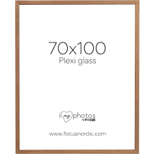 Focus Képkeret Soul Tölgy furnér (70x100) Plexi fényképkeret