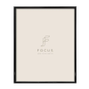 Focus Lily alumínium képkeret 21x30cm - fekete