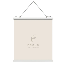 Focus Poster Hanger mágneses posztertartó képkeret 51cm - fehér fényképkeret