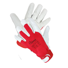 Foenix 102 Red Munkavédelmi Sofőrkesztyű (szinbőr, piros) M / 8 védőkesztyű