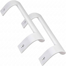  Fogantyú pár, ívelt, fehér, műanyag (utángyártott) BEKO hűtőgép beépíthető gépek kiegészítői