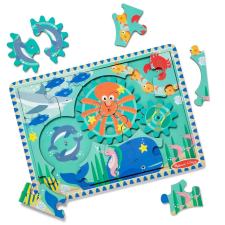 Fogaskerekes puzzle - víz alatti világ puzzle, kirakós