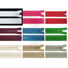  Fogazott cipzár 45 cm - 12 szín rövidáru