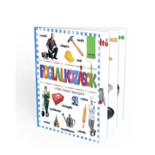  Foglalkozások- vidám képes lapozgató - gyerekkönyv egyéb bébijáték