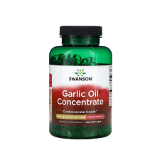 Fokhagyma olaj - Koncentrált fokhagyma olaj 1500 mg 500 kapszula, Swanson vitamin és táplálékkiegészítő