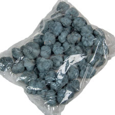  Fokhagyma termés acélkék 11dkg/csomag dekorációs kellék