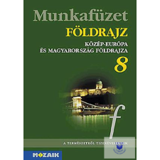  Földrajz 8.-Közép-Európa munkafüzet tankönyv