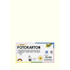 Folia Dekorkarton, A4, 300 g, 50 lap, FOLIA, gyöngyfehér kreatív papír