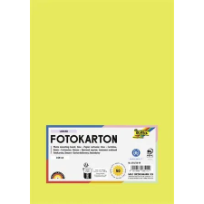 Folia Dekorkarton, A4, 300 g, 50 lap, FOLIA, limezöld kreatív papír