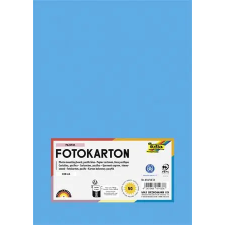 Folia Dekorkarton, A4, 300 g, 50 lap, FOLIA, óceánkék kreatív papír